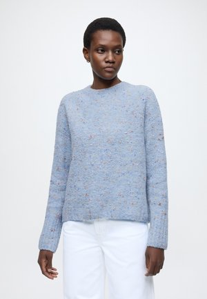 KNIT PULLOVER, CREW NECK, LONGSLEEVE - Pullover - blue dusk