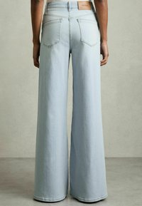 Reiss HEATHER STRETCH WIDE LEG  - Wide leg - light blue