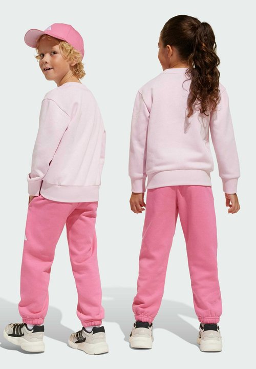 adidas ESSENTIALS KIDS - Chándal - clear pink white — photo 2