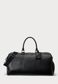 SMOOTH LEATHER DUFFEL - Torba za vikend - black