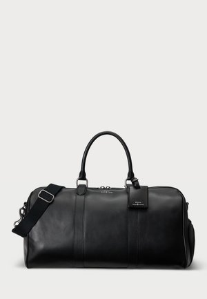 Polo Ralph Lauren SMOOTH LEATHER DUFFEL - Geantă de voiaj mică - black