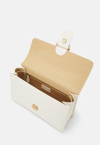 Pinko LOVE ONE CLASSIC LIGHT  - Taška s příčným popruhem - bianco nembo/antique gold-coloured
