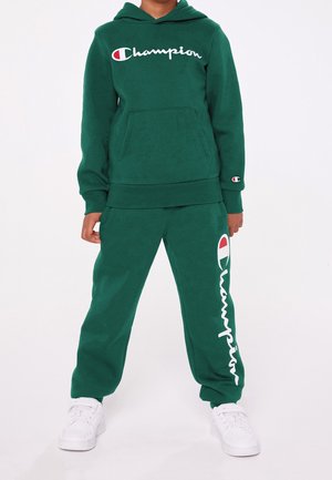 Felpa con cappuccio - dark green