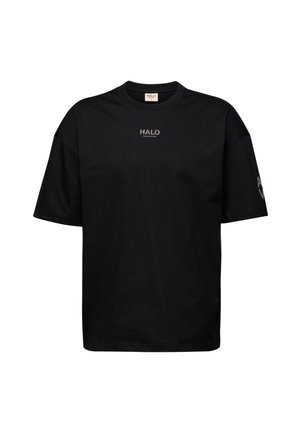 HALO GRAPHIC BOXY - T-Shirt print - black seneca rock