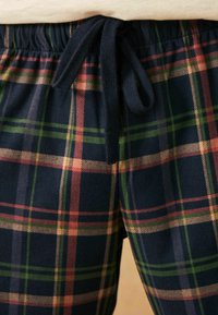 Next MOTIONFLEX COSY SET - Conjunto de pijama - cream/navy blue check