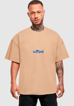 GRAFFITI ULTRA HEAVY  - Print T-shirt - unionbeige