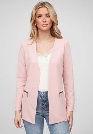 Cloud 5ive MIT 2-ZIP-POCKETS - Cardigan - rose