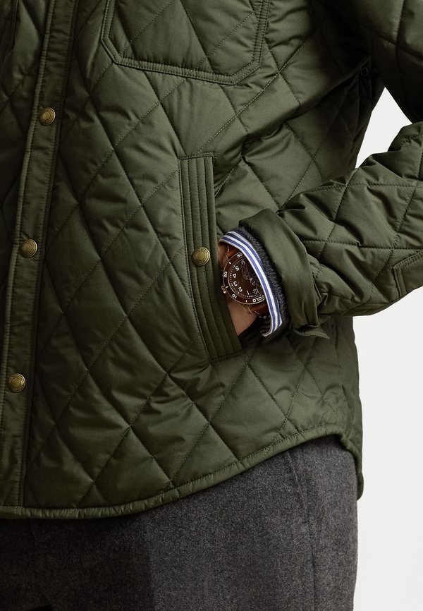 QUILTED JACKET - Light jacket - company olive2