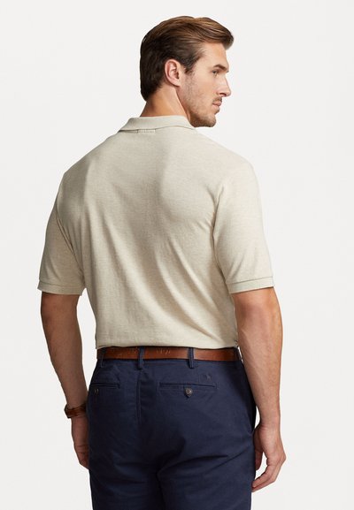 Polo Ralph Lauren Big & Tall THE ICONIC MESH POLO SHIRT - Poloskjorter - expedition dune heather