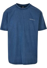 SMALL EMBROIDERY  - Paprasti marškinėliai - spaceblue