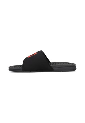 BOLSA - Pool slides - byr black grey red