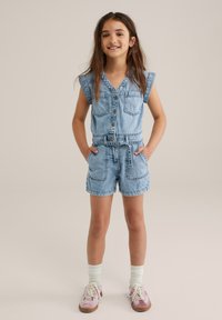 WE Fashion - BLUE RIDGE - Tuta jumpsuit - blue Immagine in miniatura 1