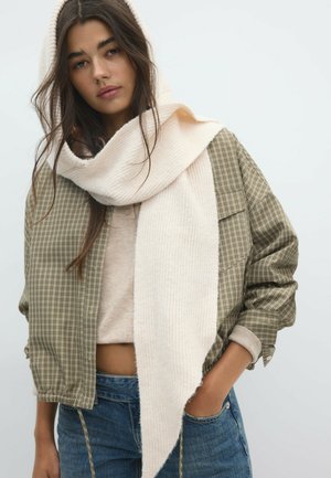 Stradivarius, BALACLAVA - Balaclava - white