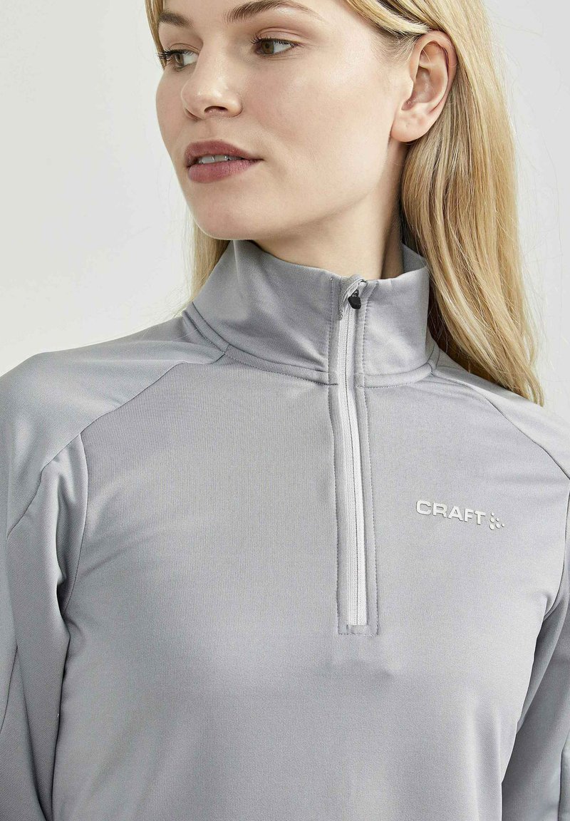 Damen Sweatshirts | Craft CORE GAIN MIDLAYER W Sweatshirt monument/grau - HD75716 Damen Sweatshirts | Craft CORE GAIN MIDLAYER W Sweatshirt monument/grau - HD75716