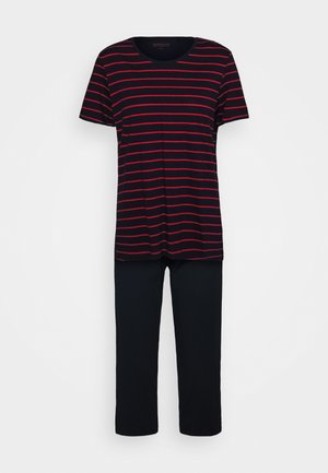 Schiesser Pyjama set - blau/rot