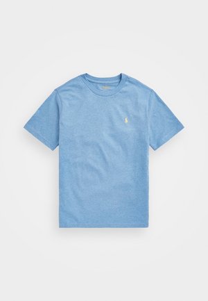 COTTON JERSEY CREWNECK T-SHIRT - Jednoduché tričko - soft royal heather