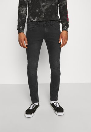 Vaqueros rectos - black denim