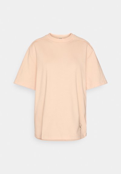 adidas by Stella McCartney LOGO TEE - Marškinėliai su spaudiniu - soft powder