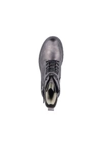Rieker Cowboy-/Bikerlaarsjes - silber platin