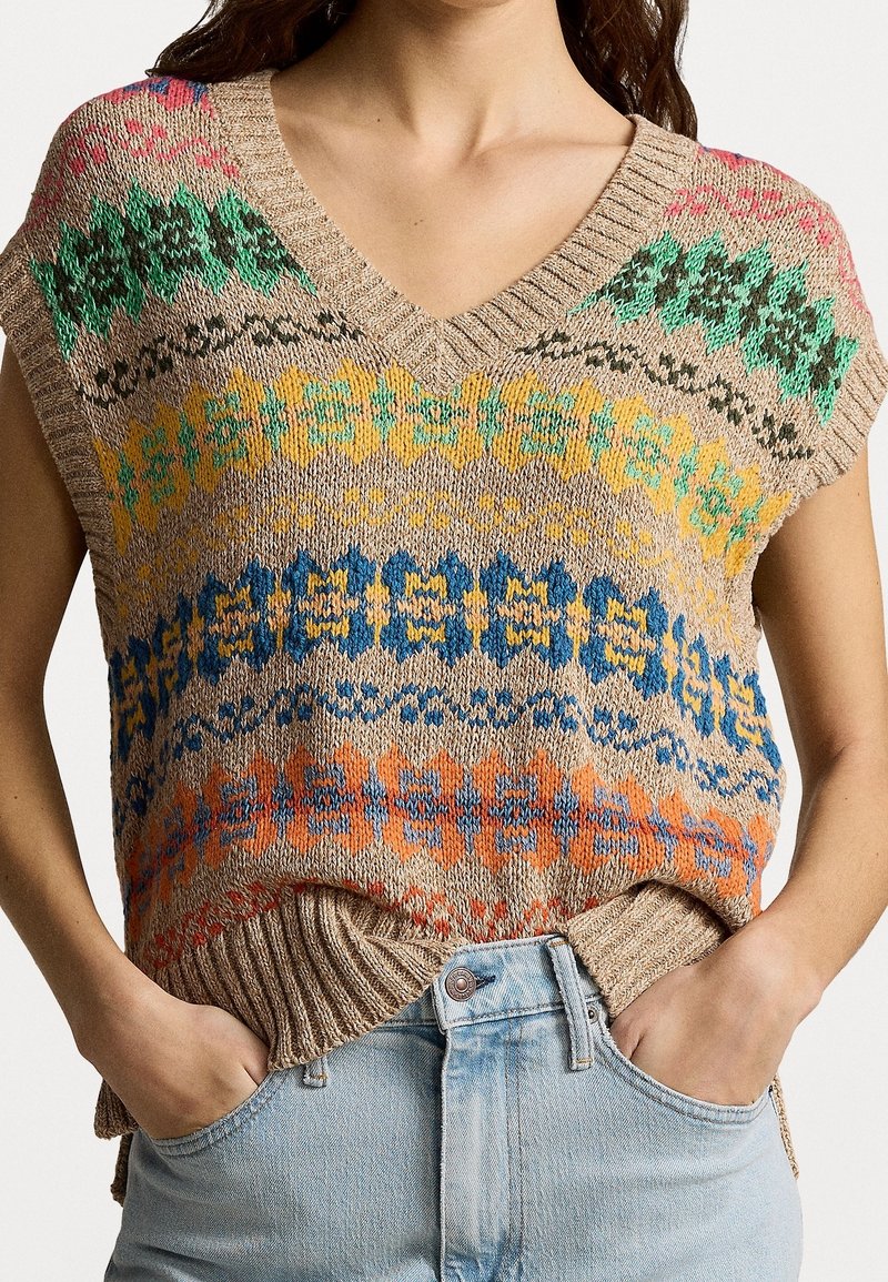 Polo Ralph Lauren Stickad tröja - multi-coloured