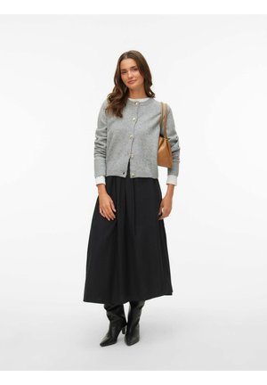 VMFIONA - Cardigan - light grey melange