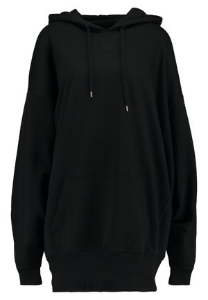 Urban Classics LADIES LONG OVERSIZE HOODY - Kapuzenpullover - black