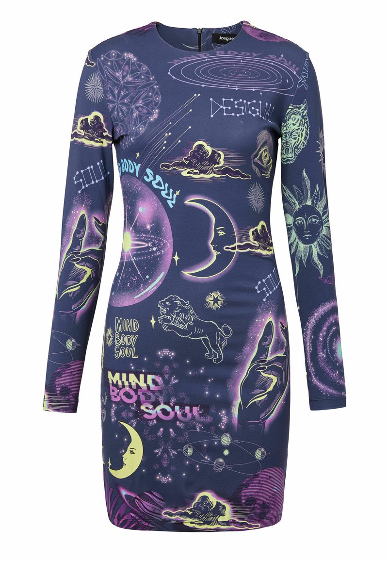 Desigual Etui-jurk blauw Desigual Etui-jurk blauw