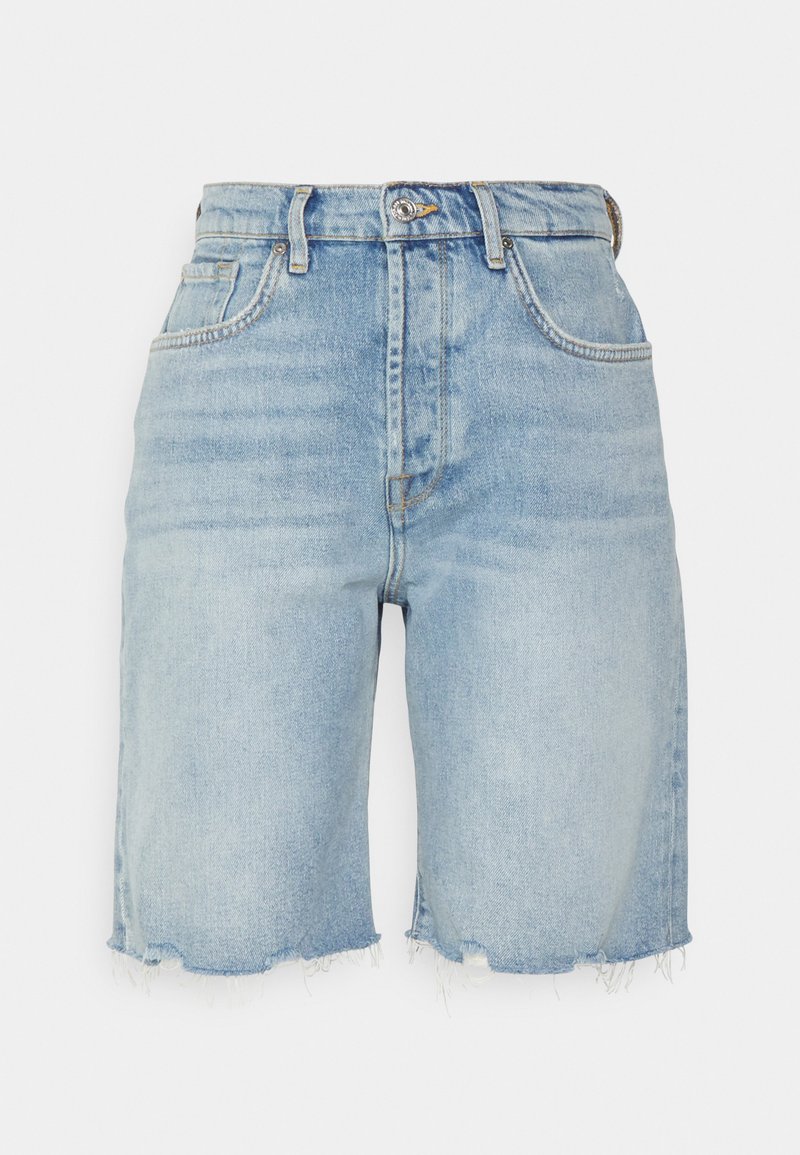 7 For All Mankind Jeansshort lichtblauw 7 For All Mankind Jeansshort lichtblauw