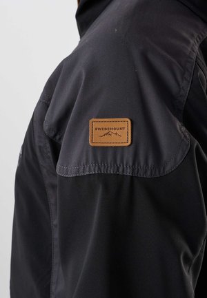 Swedemount, NORDKAP STRETCH JACKET II - Windbreakers - charcoal black