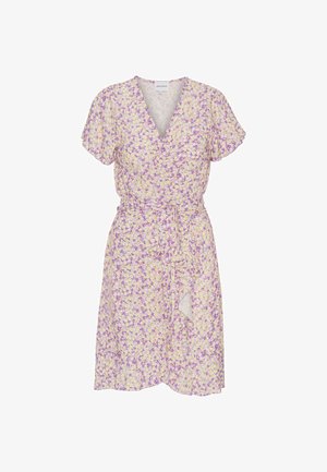 AMERICANDREAMS, MILLY - Φόρεμα ημέρας - lilac yellow flower