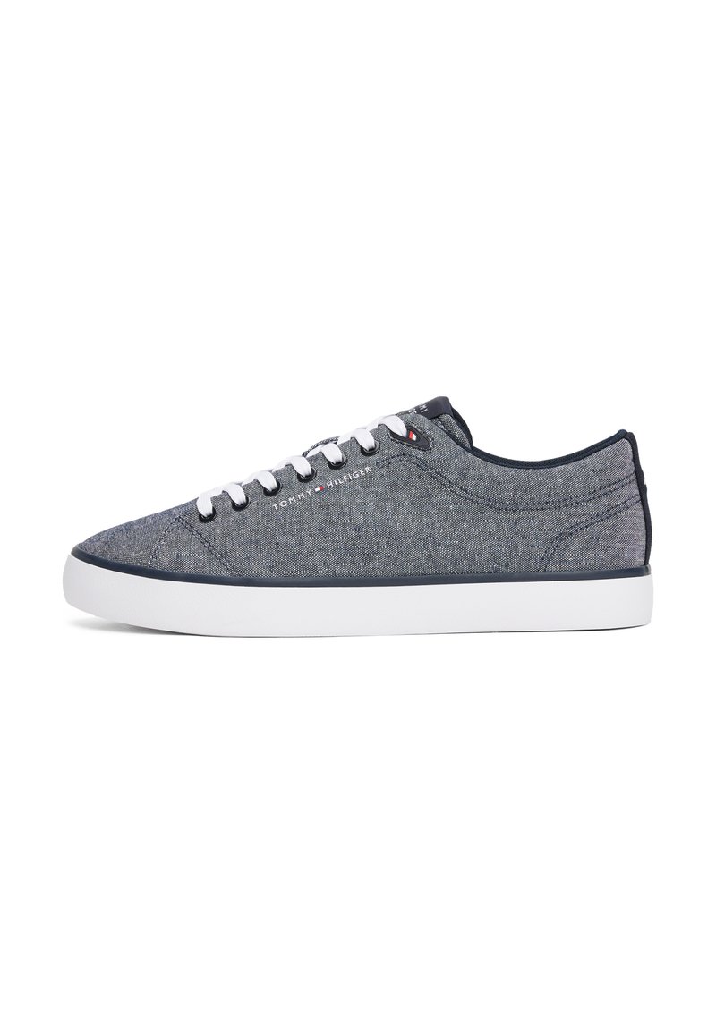 Tommy Hilfiger VULC CORE CHAMBRAY - Zapatillas - desert sky