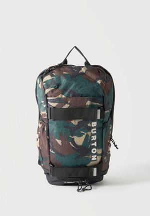 Burton, KIDS DISTORTION PACK UNISEX - Zaino da viaggio - dark green/brown