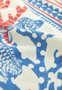 Next TIE BACK TALL - Maxi šaty - white blue red