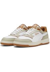 Puma DOUBLECOURT UNISEX - Joggesko - white desert dust