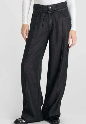 LARGE SCOTTY - Wide leg - noir