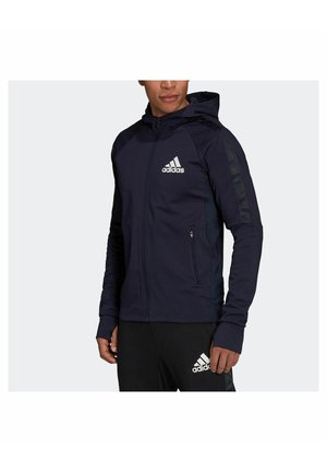 adidas Performance ADIDAS PERFORMANCE HERREN SWEATJACKE MIT KAPUZE "AEROREADY DESIG - Felpa con zip - marine
