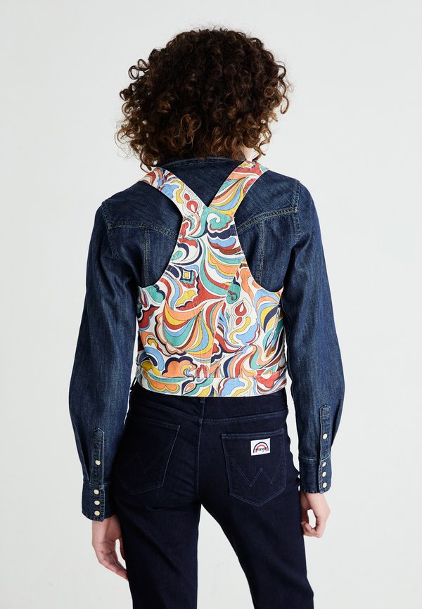 Waistcoat - latigo print2