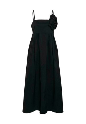 Culture, CUMALUE ANTOINETT STRAP DRESS - Maxi-jurk - black