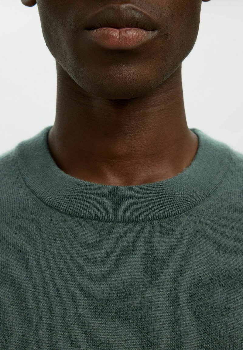 Pullover In Maglia E.s.iconic Grigio Carbone | Strauss - Foto 4