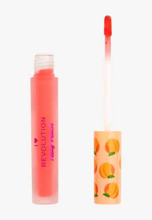 I HEART REVOLUTION TASTY PEACH SOFT PEACH LIQUID LIPSTICK - Lip stain - juice