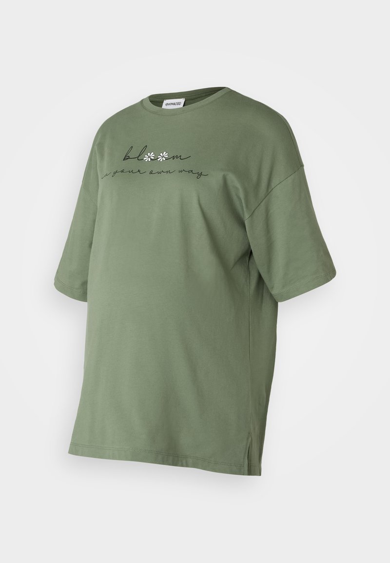 Even&Odd Maternity T-shirt print groen