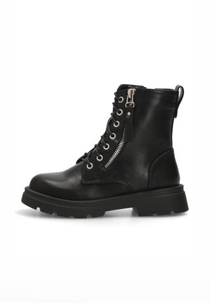 Botines con plataforma - black