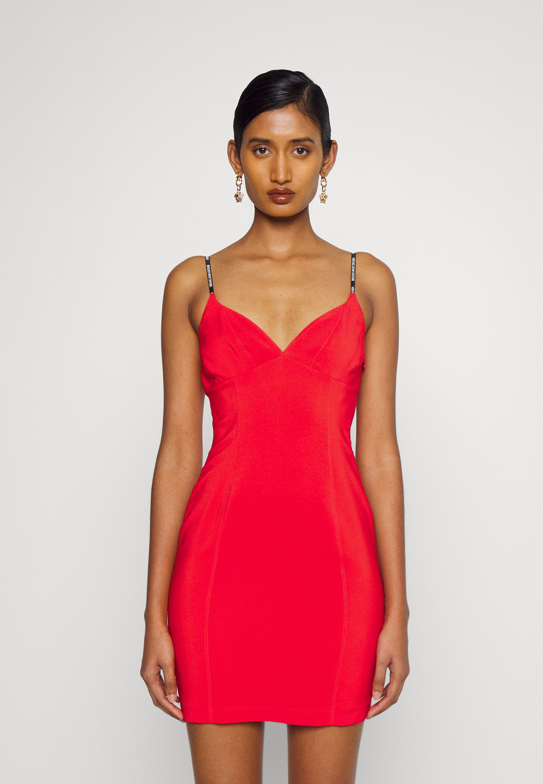 Versace Jeans Couture Vestito elegante - poppy rosso/rosso - Zalando.it