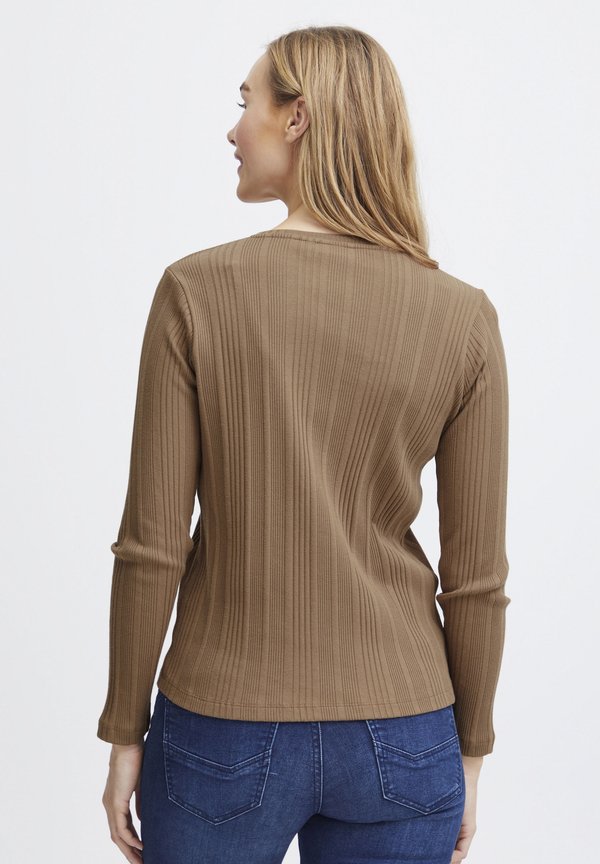 FRAMANZA - Long sleeved top - coca mocha2