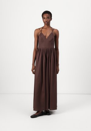 WOVEN DRESS - Dienas kleita - coffee