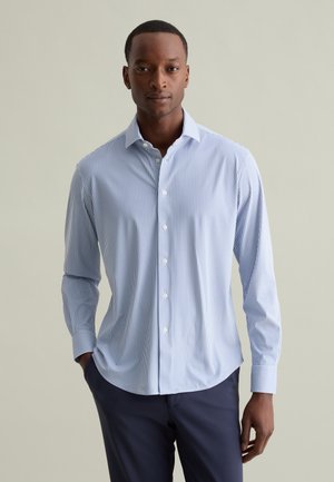 PIOMBO Shirt - white blue
