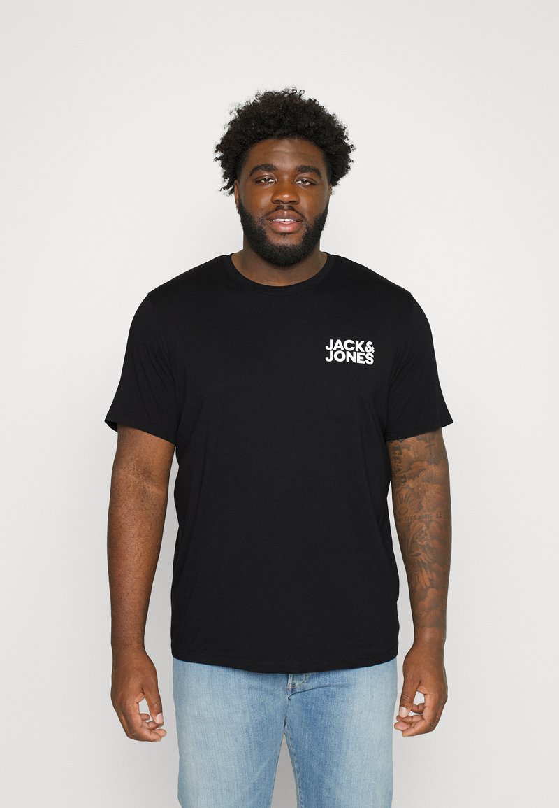 Jack & Jones JJECORP LOGO TEE O NECK - Tričko s potlačou - black