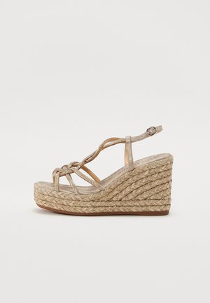 High heeled sandals - oporto bronze