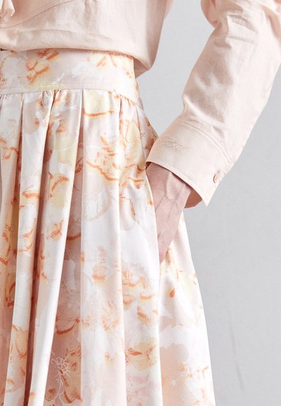 Philosophy di Lorenzo Serafini SKIRT - Skladaná sukňa - fantasy orange