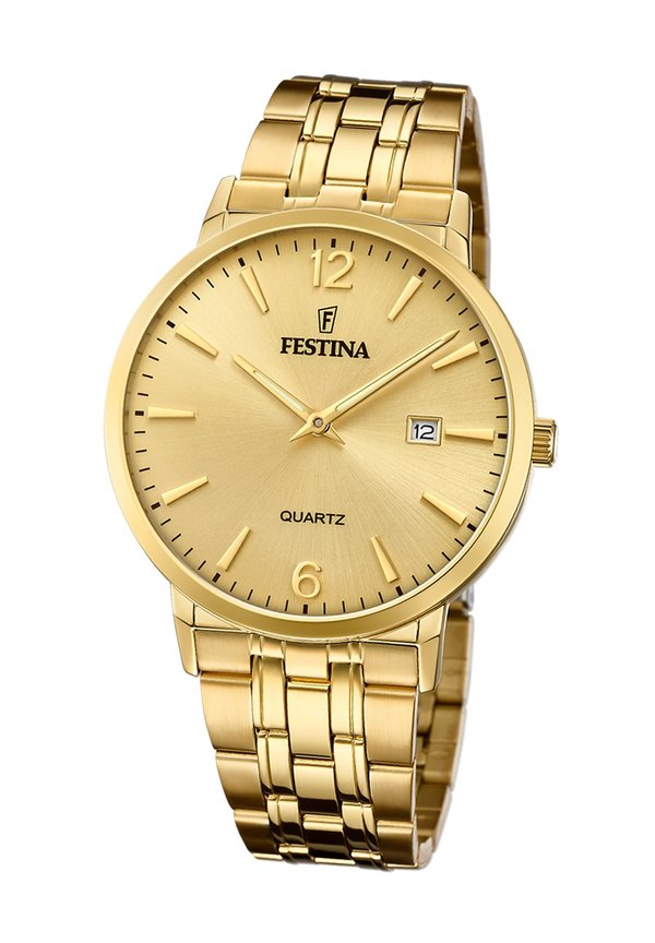 KLASSIK - Uhr - goldfarben